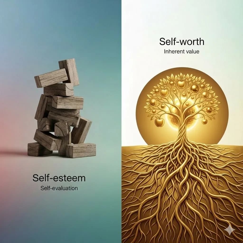 Самооцінка та самоцінність 